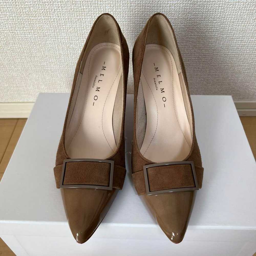 MELOM like new Suede Beige Pumps - image 5