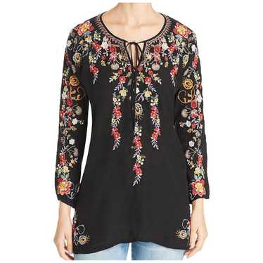 Johnny Was Johnny Was Autumn Bloom Tunic Blouse Bl