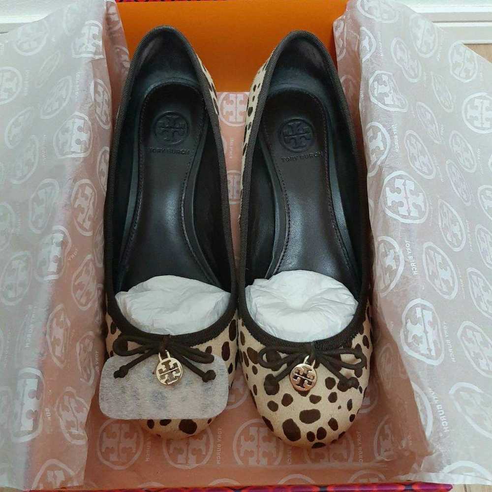 【TORY BURCH】Dalmatian pattern pony hair material … - image 5