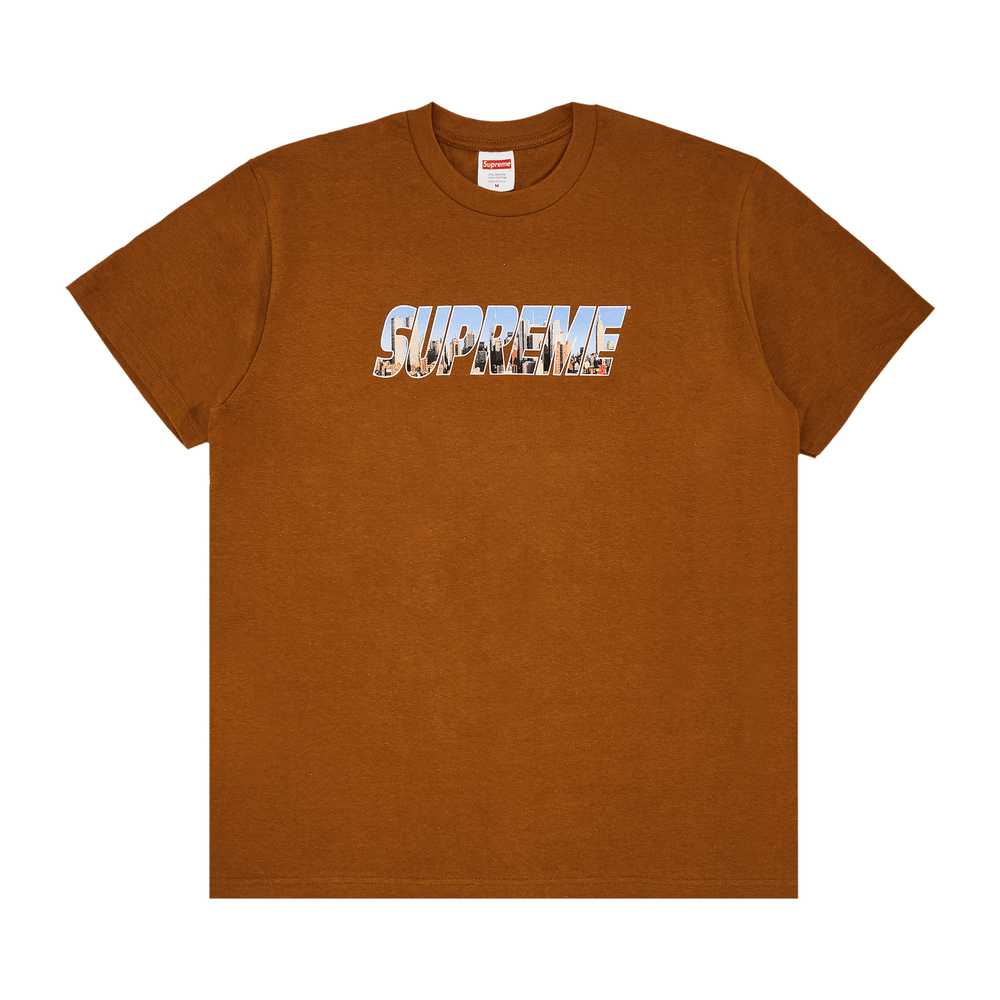 Supreme Supreme Gotham Tee Light Brown - image 1