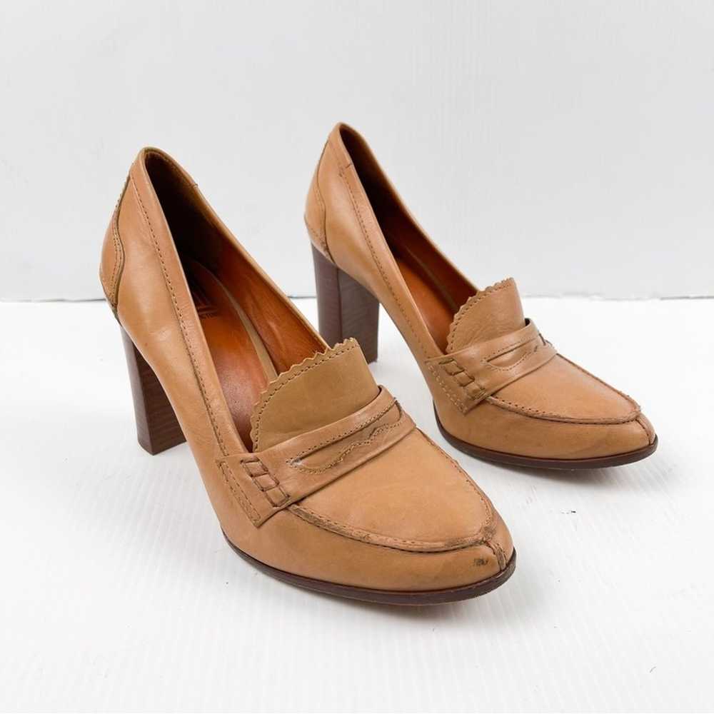 Pour La Victoire | Natural Isla Loafer Pumps - image 1