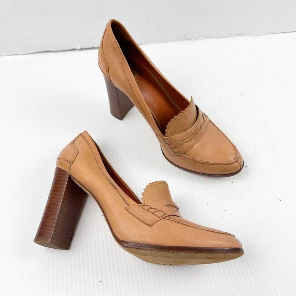 Pour La Victoire | Natural Isla Loafer Pumps - image 4