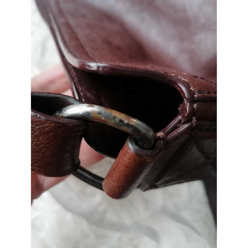 Non Signé / Unsigned Leather handbag - image 10