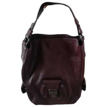 Non Signé / Unsigned Leather handbag - image 1