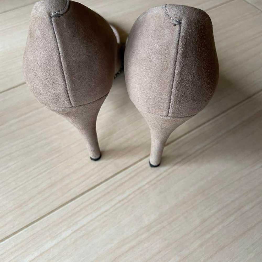 DIANA Beige Suede Pumps High Heels - image 2