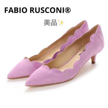 【Excellent Condition】Fabio Rusconi Scallop Pumps