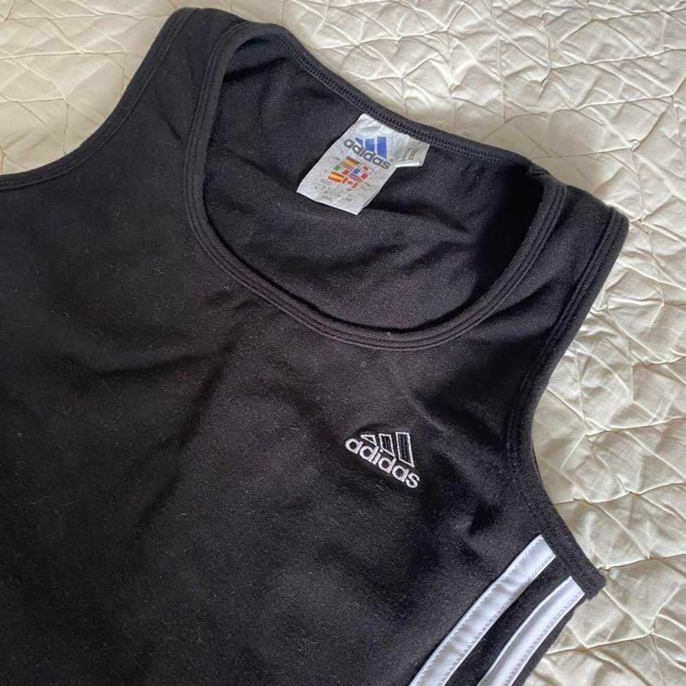 adidas black Climacool tank top vintage - image 4