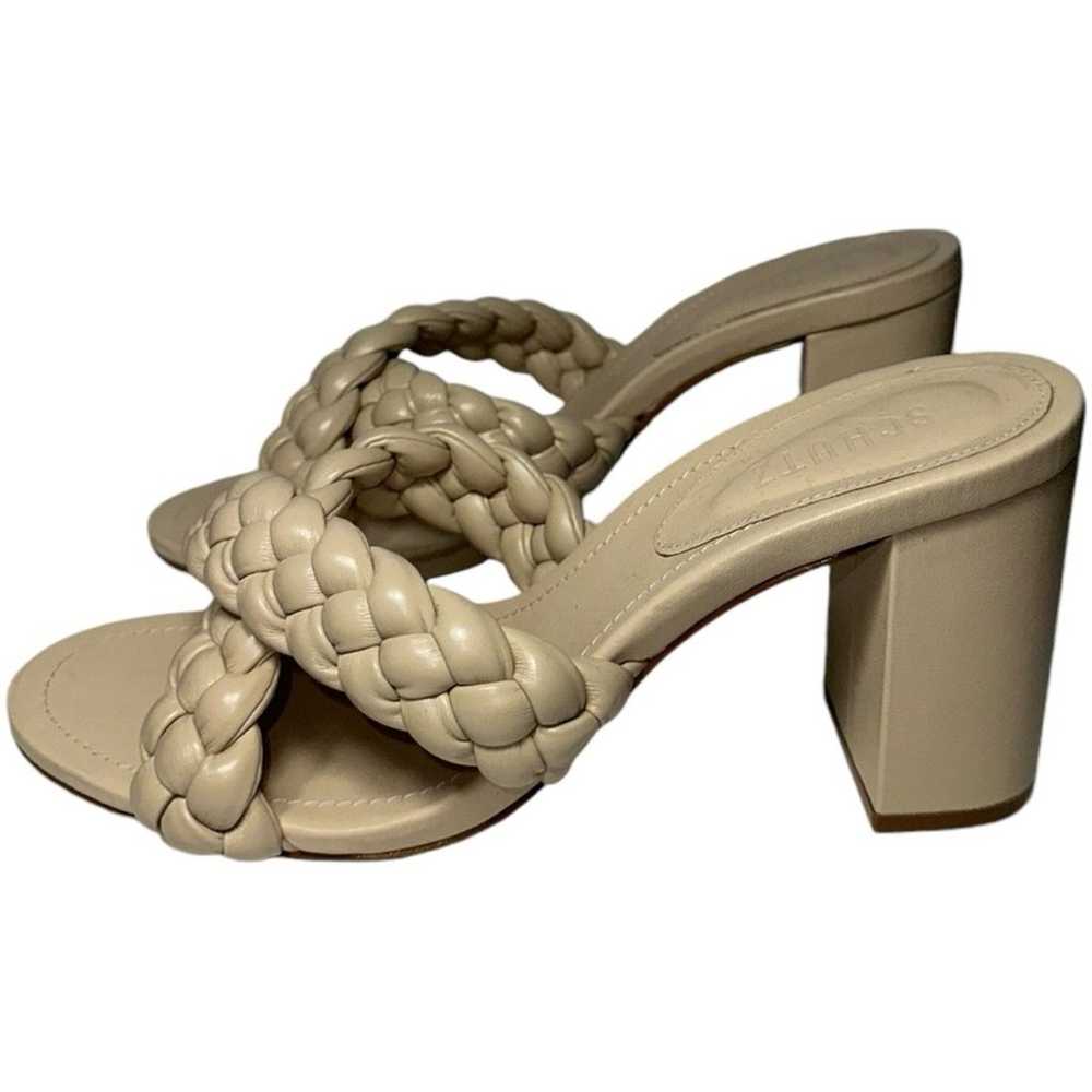 Schutz Women’s Size 9.5 Almond Buff Tan Nude Crea… - image 5