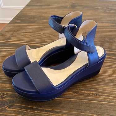 Cole Haan Grand Ambition Navy Wedges