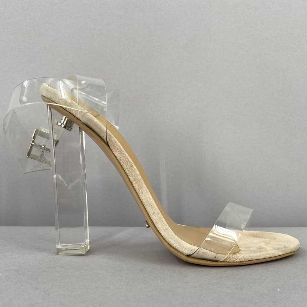 Tony Bianco Kiki Heels in Clear Vynalite & Blush … - image 4