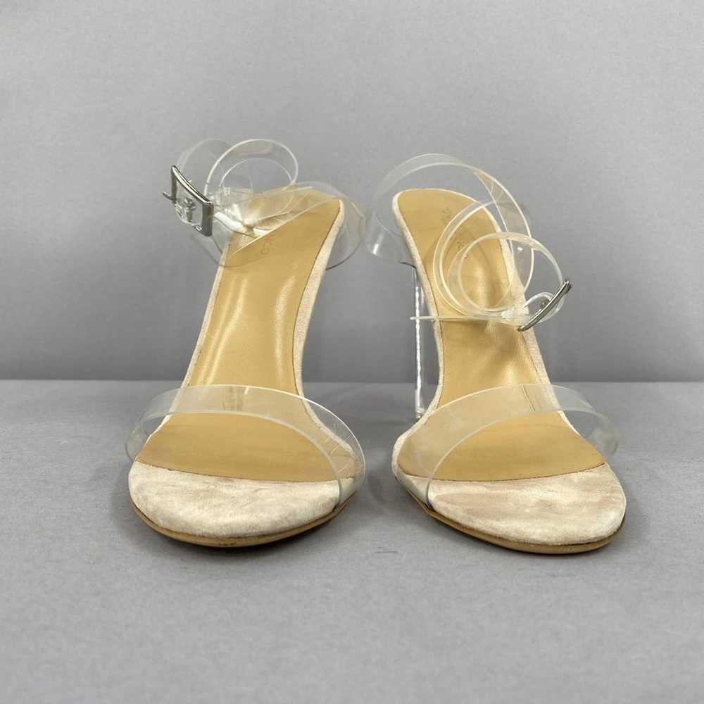 Tony Bianco Kiki Heels in Clear Vynalite & Blush … - image 9