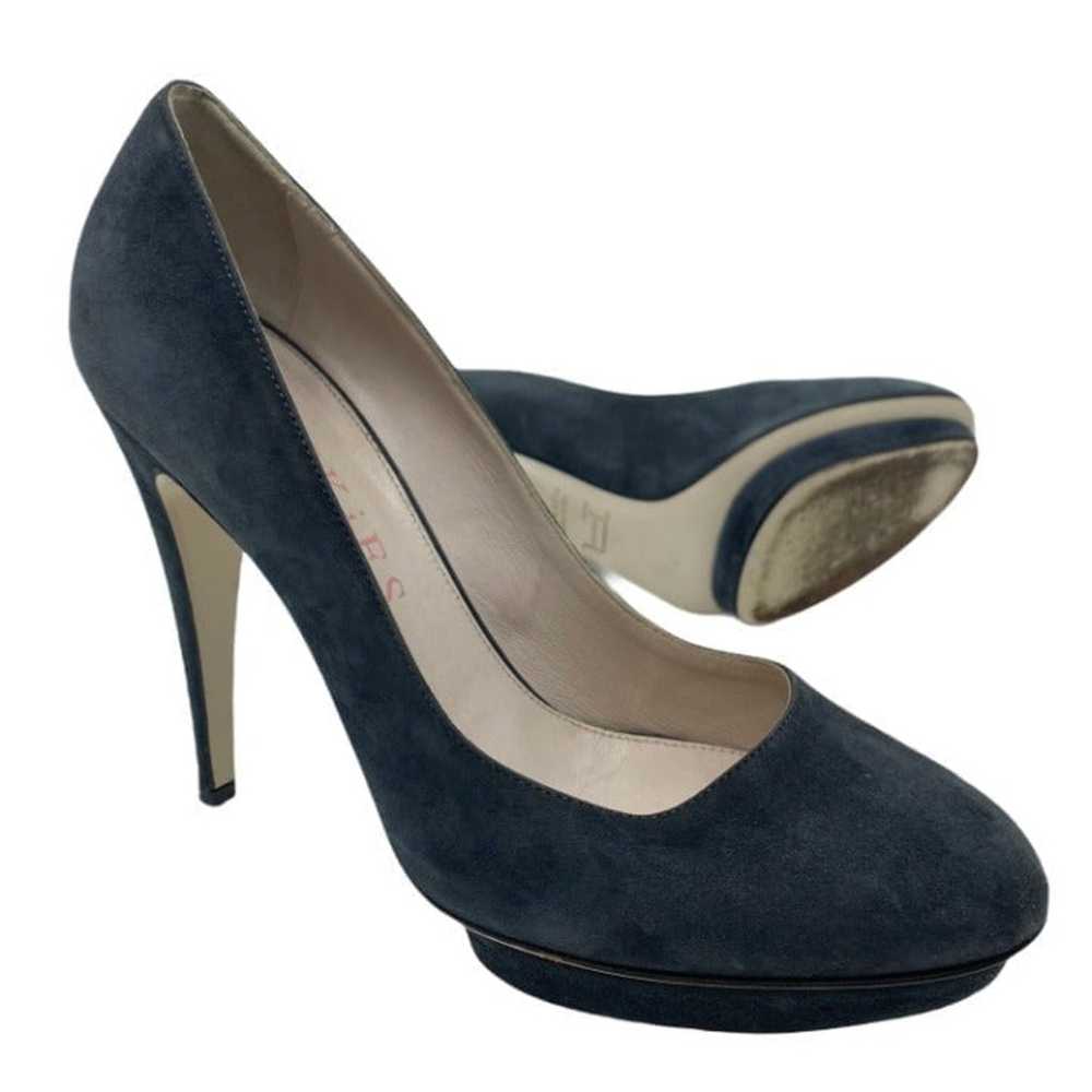 Chuckies Suede Leather High Heel Shoes - image 1