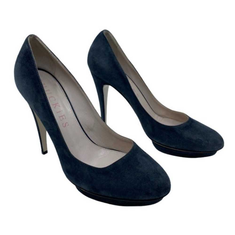 Chuckies Suede Leather High Heel Shoes - image 3