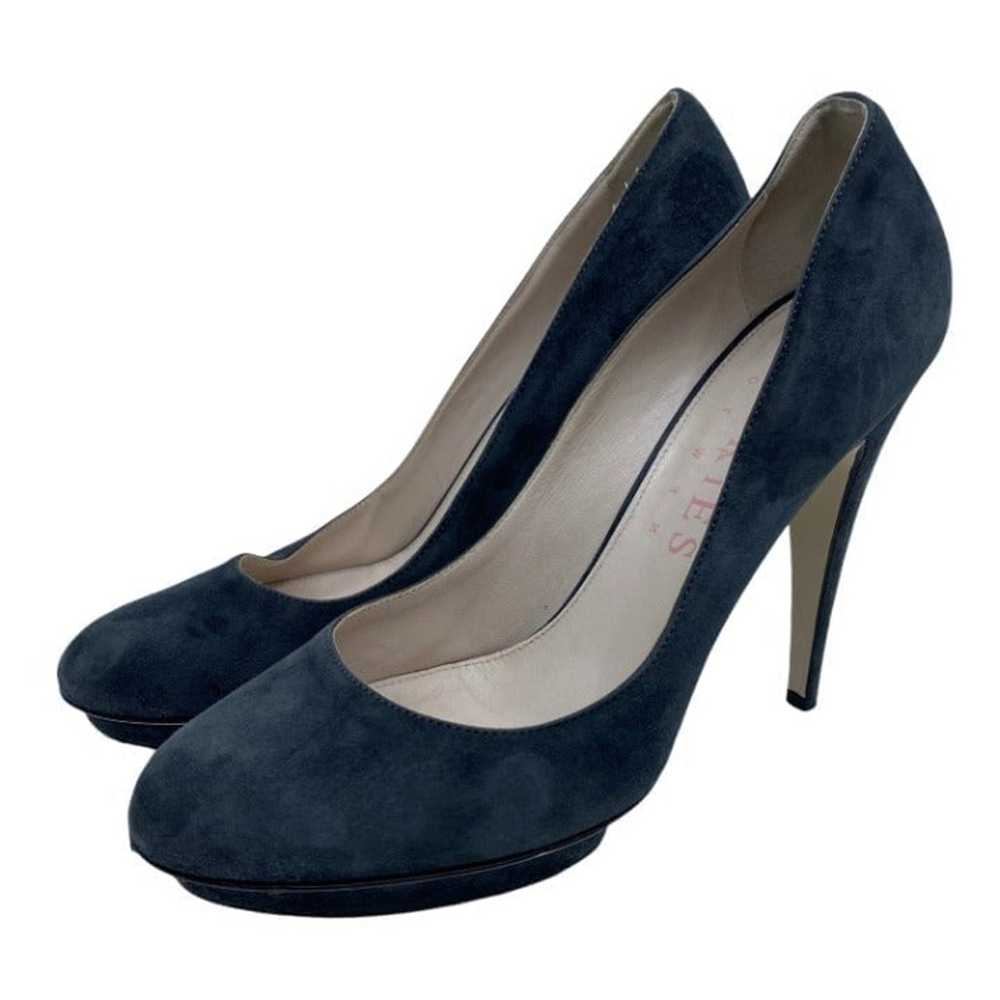 Chuckies Suede Leather High Heel Shoes - image 8