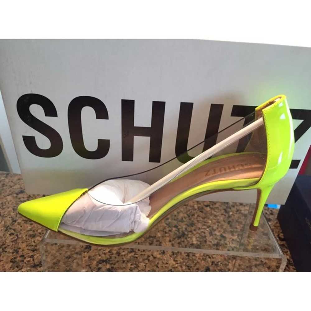 New Schutz Garthy Transparent Pumps Stiletto Mult… - image 8