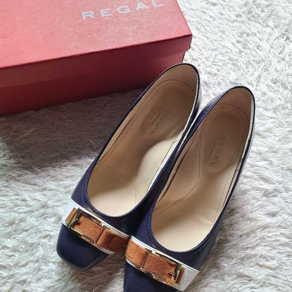 【Like New】Regal 25cm Square Toe Classy Pumps - image 1