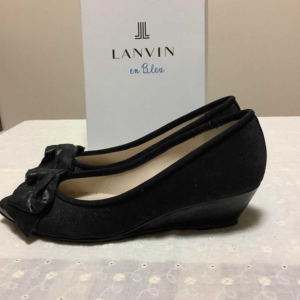 【Excellent condition】Pumps LANVIN en Bleu Black w… - image 3