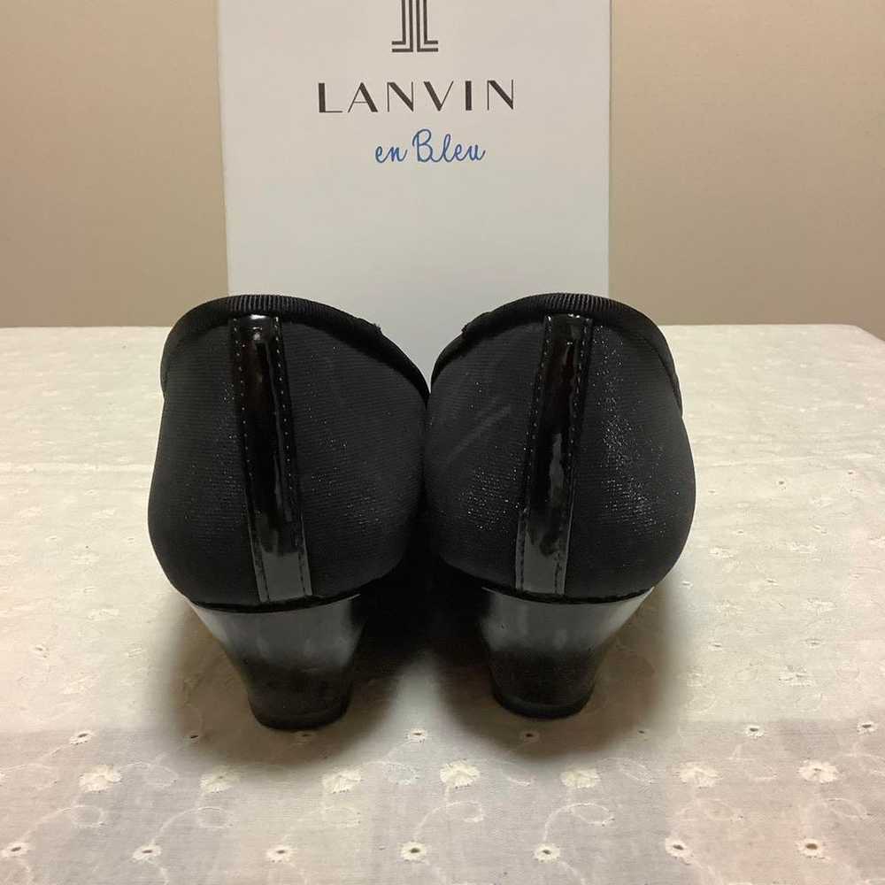 【Excellent condition】Pumps LANVIN en Bleu Black w… - image 4