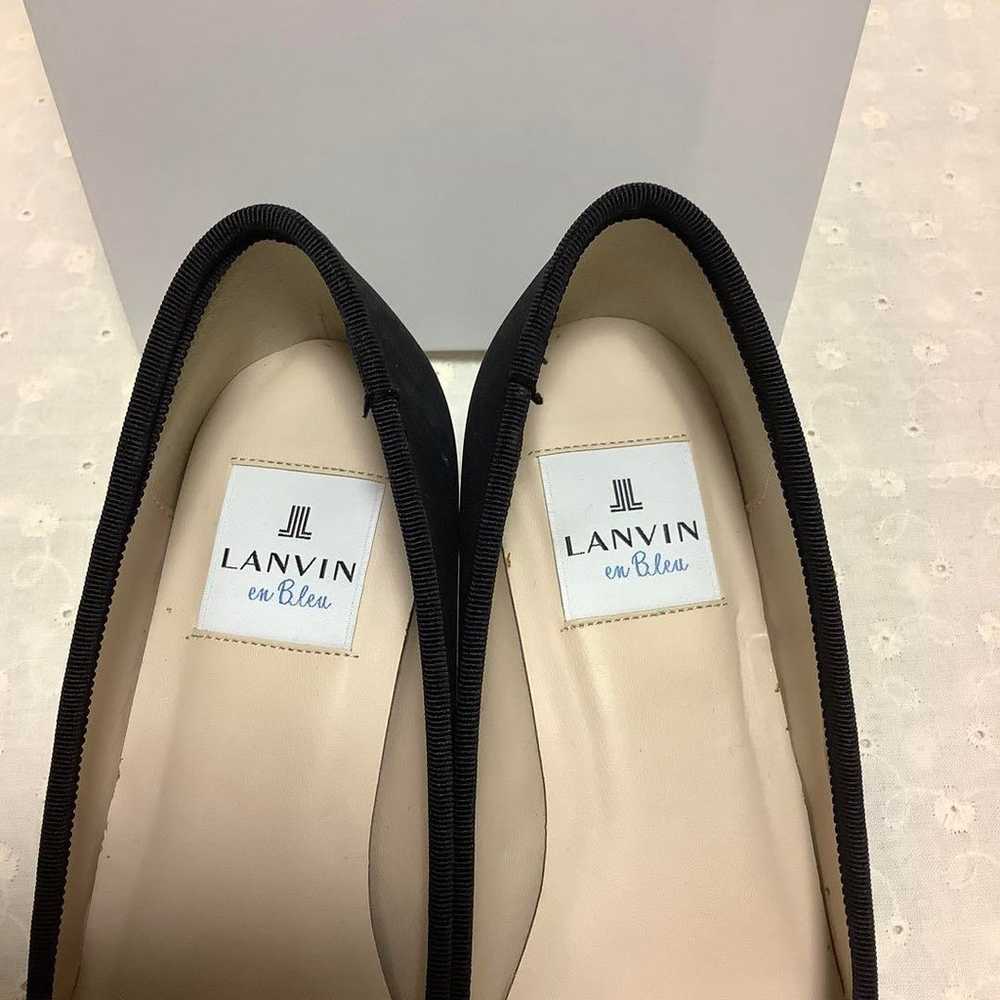 【Excellent condition】Pumps LANVIN en Bleu Black w… - image 5