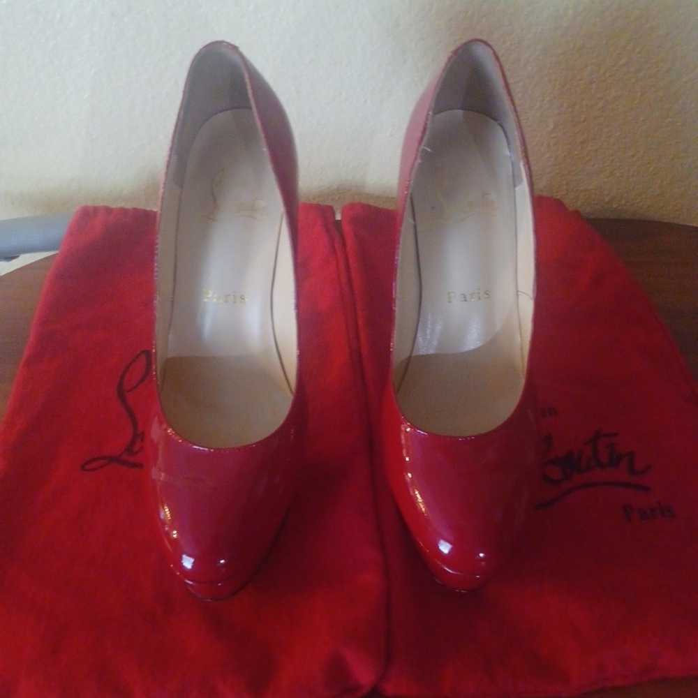 Christian Louboutin Red Shoes - image 3