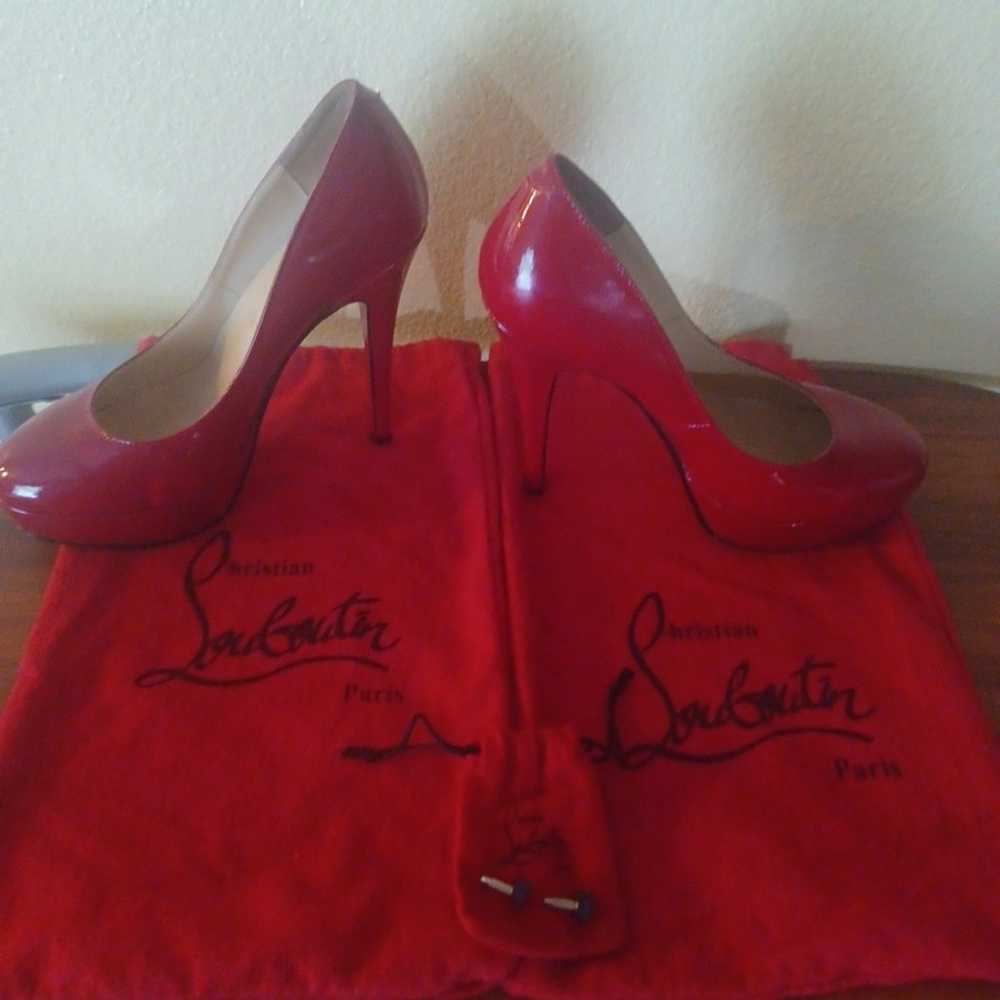 Christian Louboutin Red Shoes - image 4