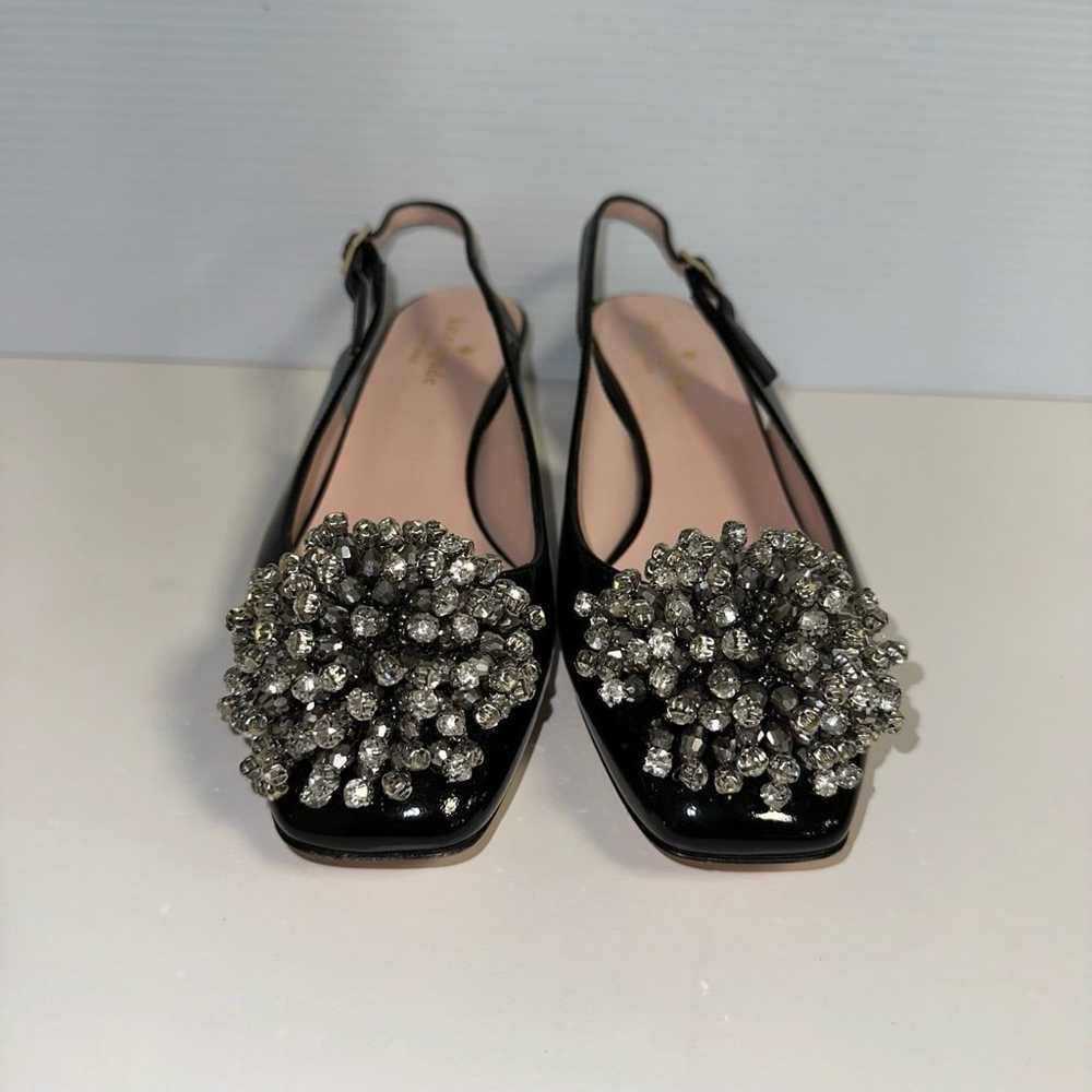 Kate Spade Black Slingback Heels Size 6 M - image 1