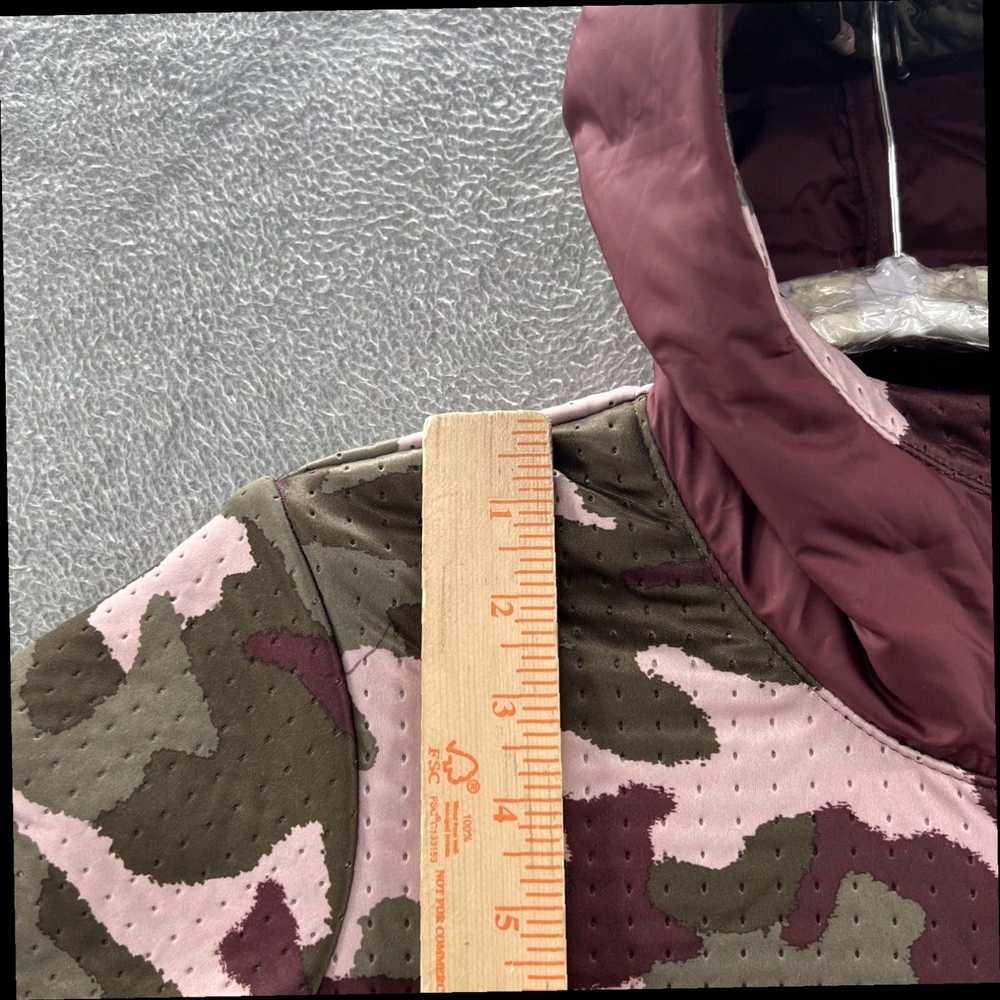 Pinko columbia womens size m pink camo full zip j… - image 3