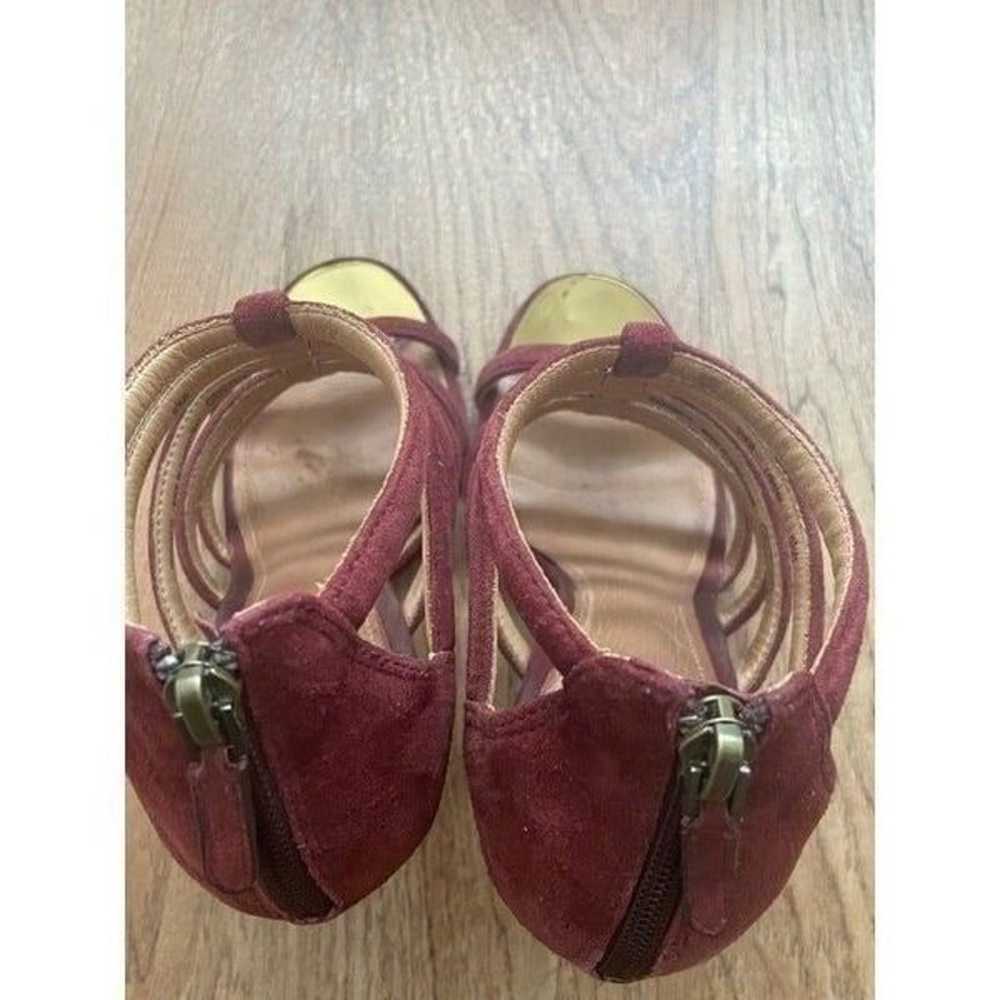 Coach Suede Cage Sandals size 6.5B - image 11