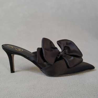 Sam Edelman Veranda Heels Pointed Toe Black Size … - image 1