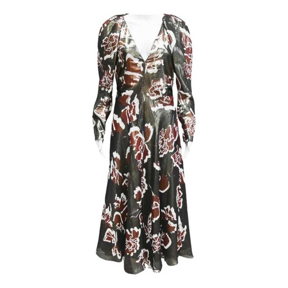 Tanya Taylor Silk maxi dress - image 1