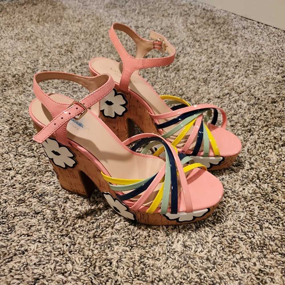 NWOB Kate Spade Gerry Platform Sandals 7M - image 1