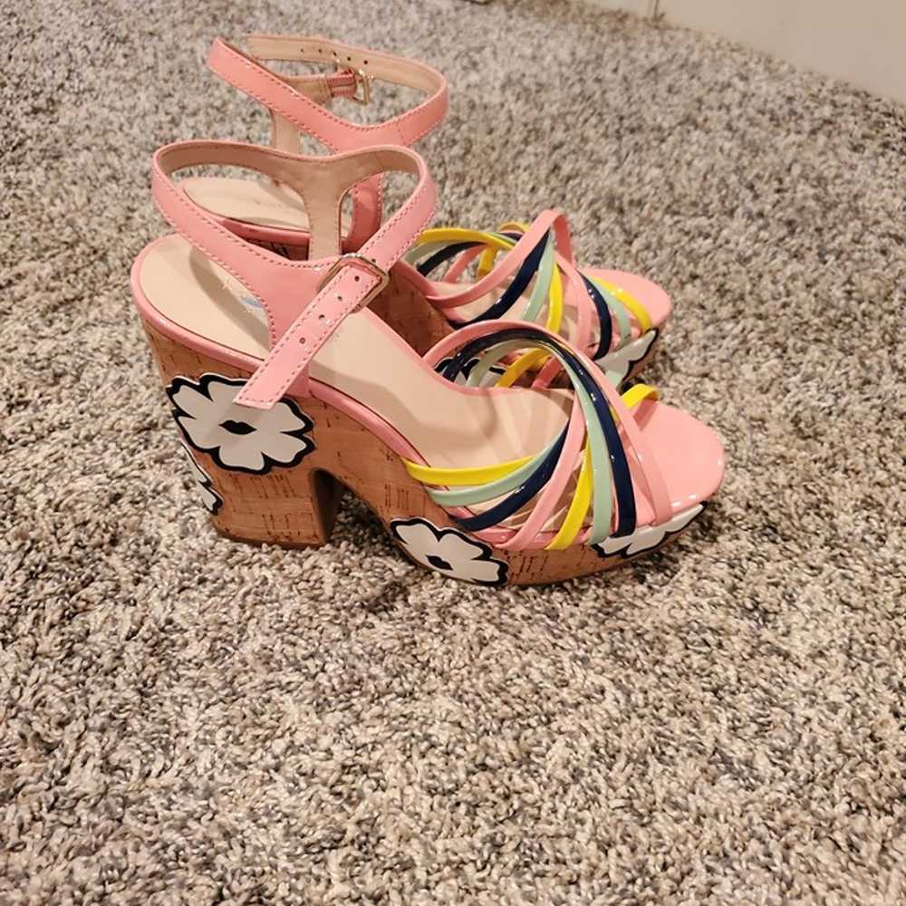 NWOB Kate Spade Gerry Platform Sandals 7M - image 3