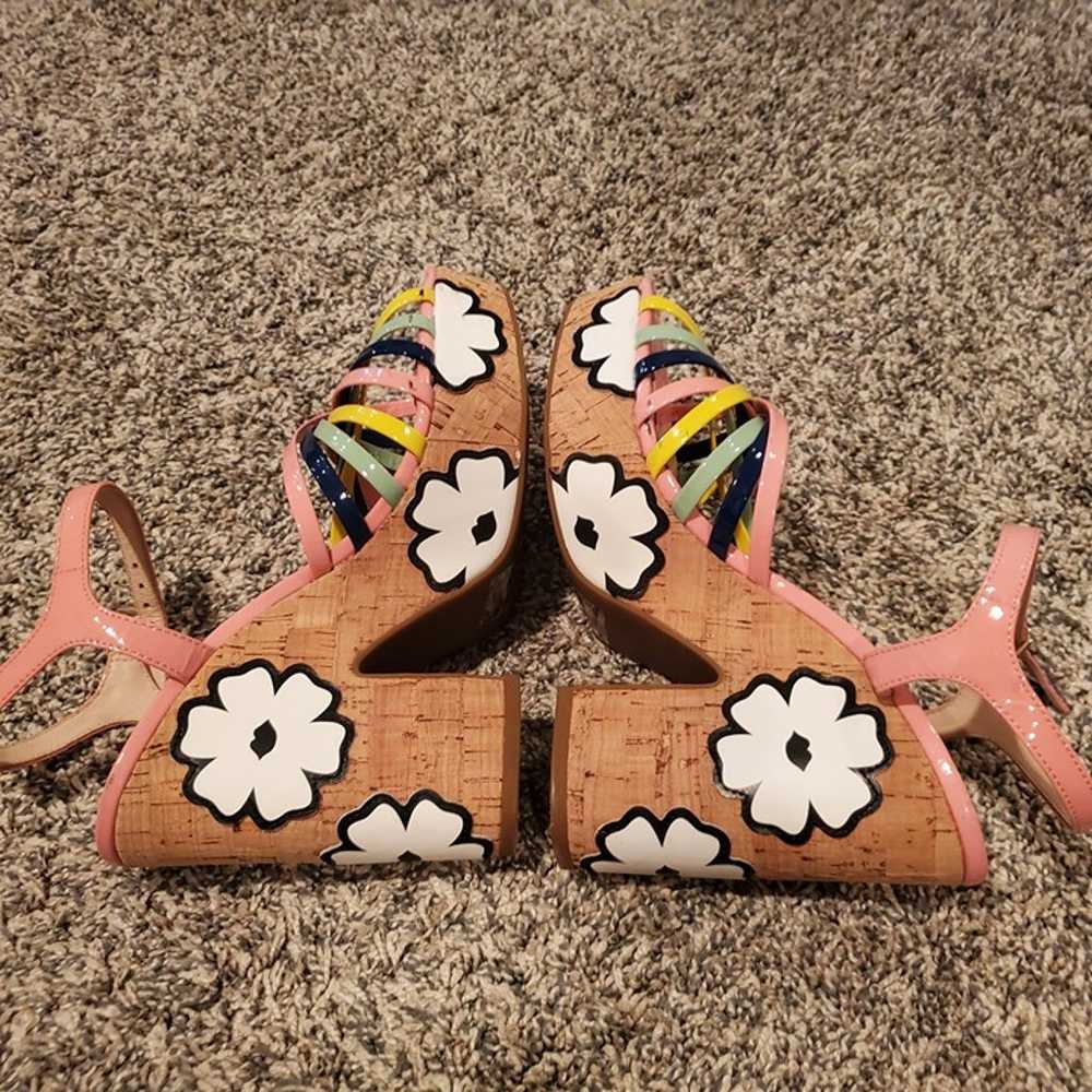 NWOB Kate Spade Gerry Platform Sandals 7M - image 5