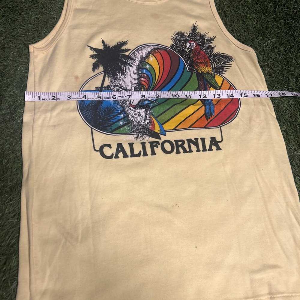 1980s vintage california Tank Top - image 2