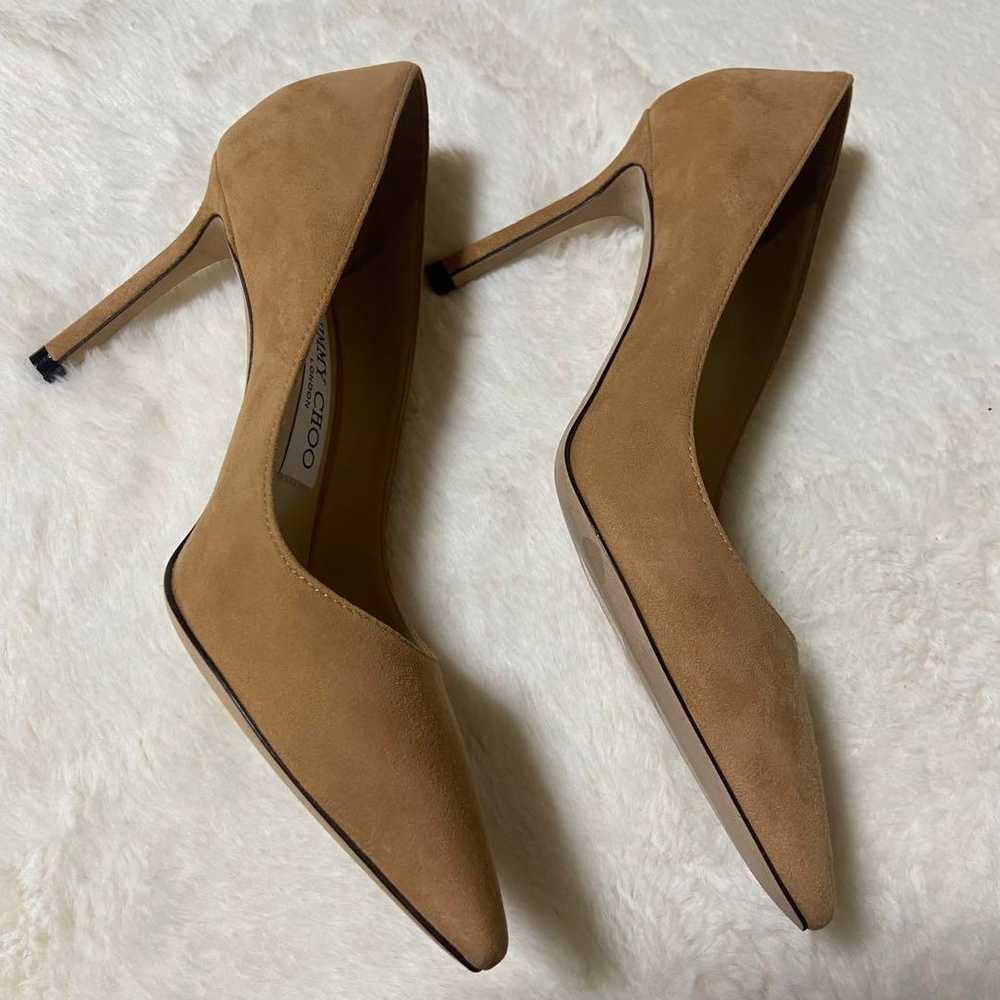 Excellent condition Jimmy Choo 23cm suede pumps h… - image 10