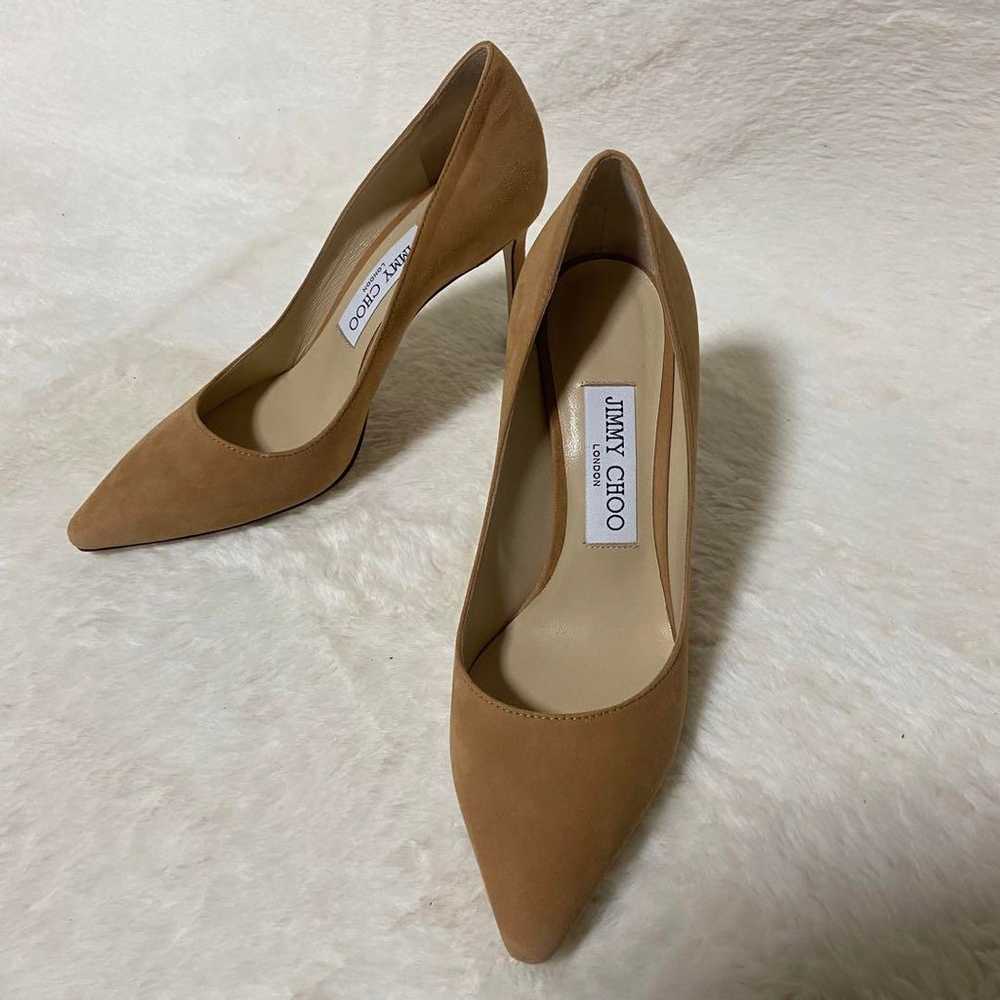 Excellent condition Jimmy Choo 23cm suede pumps h… - image 1