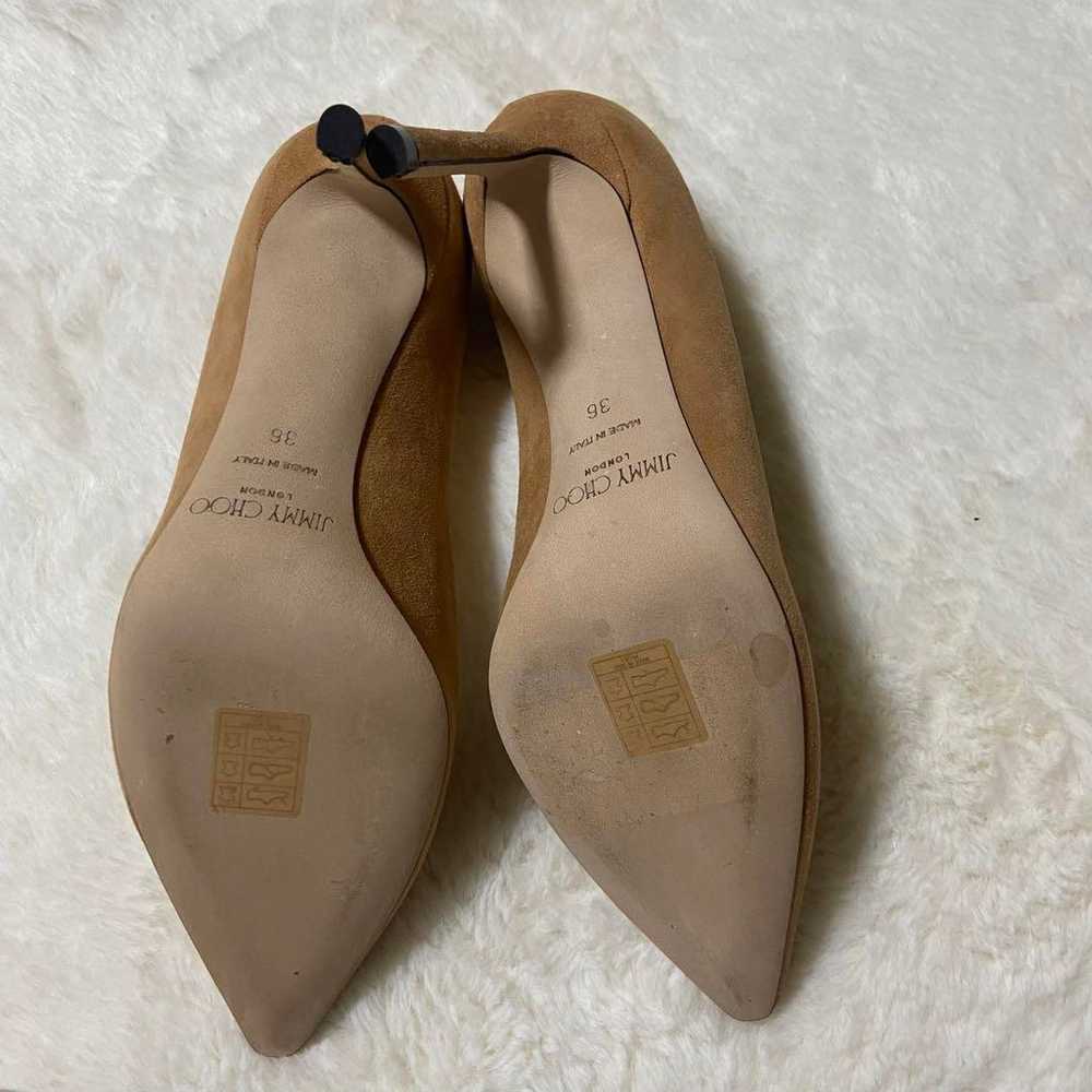 Excellent condition Jimmy Choo 23cm suede pumps h… - image 8