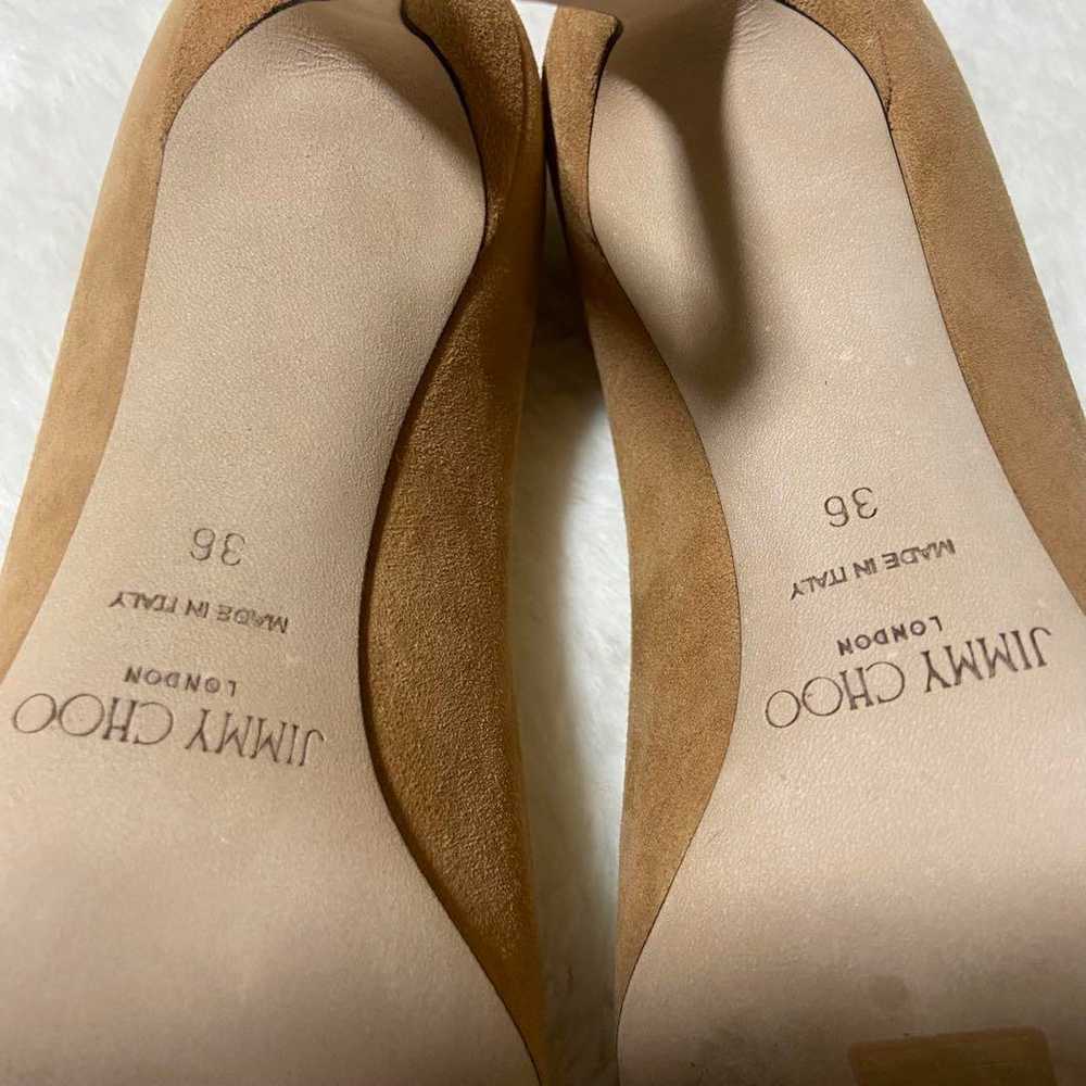 Excellent condition Jimmy Choo 23cm suede pumps h… - image 9