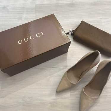 GUCCI Suede High Heels 35.5 - image 1