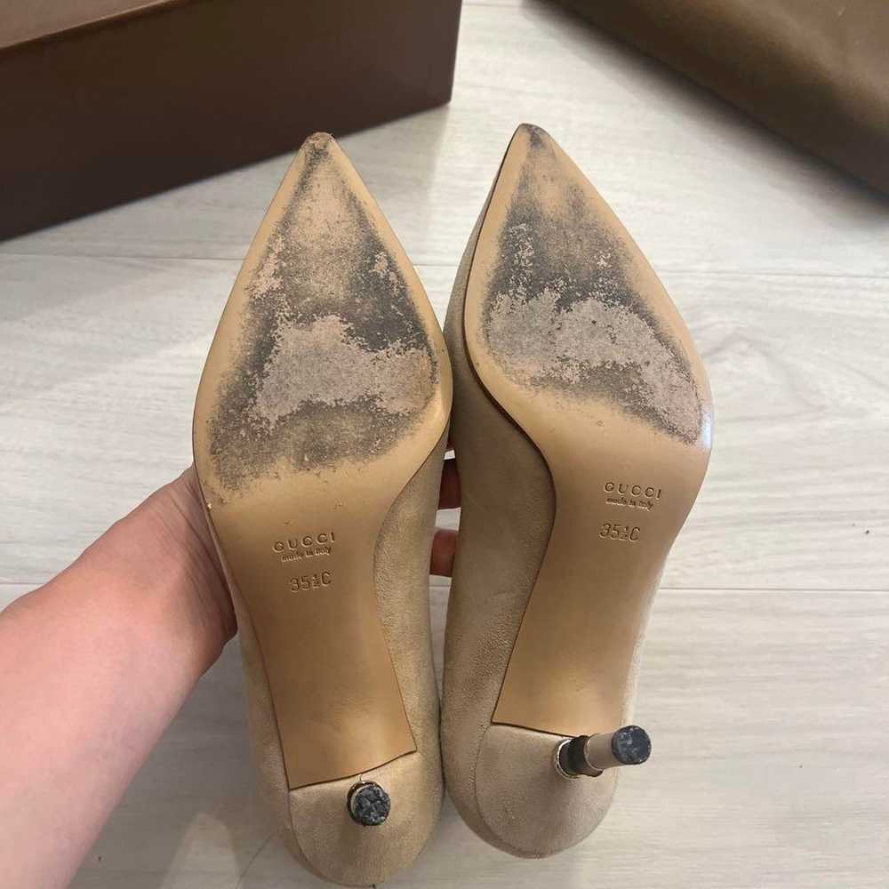 GUCCI Suede High Heels 35.5 - image 2