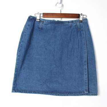 Vintage No boundaries denim wrap skirt 9 - image 1