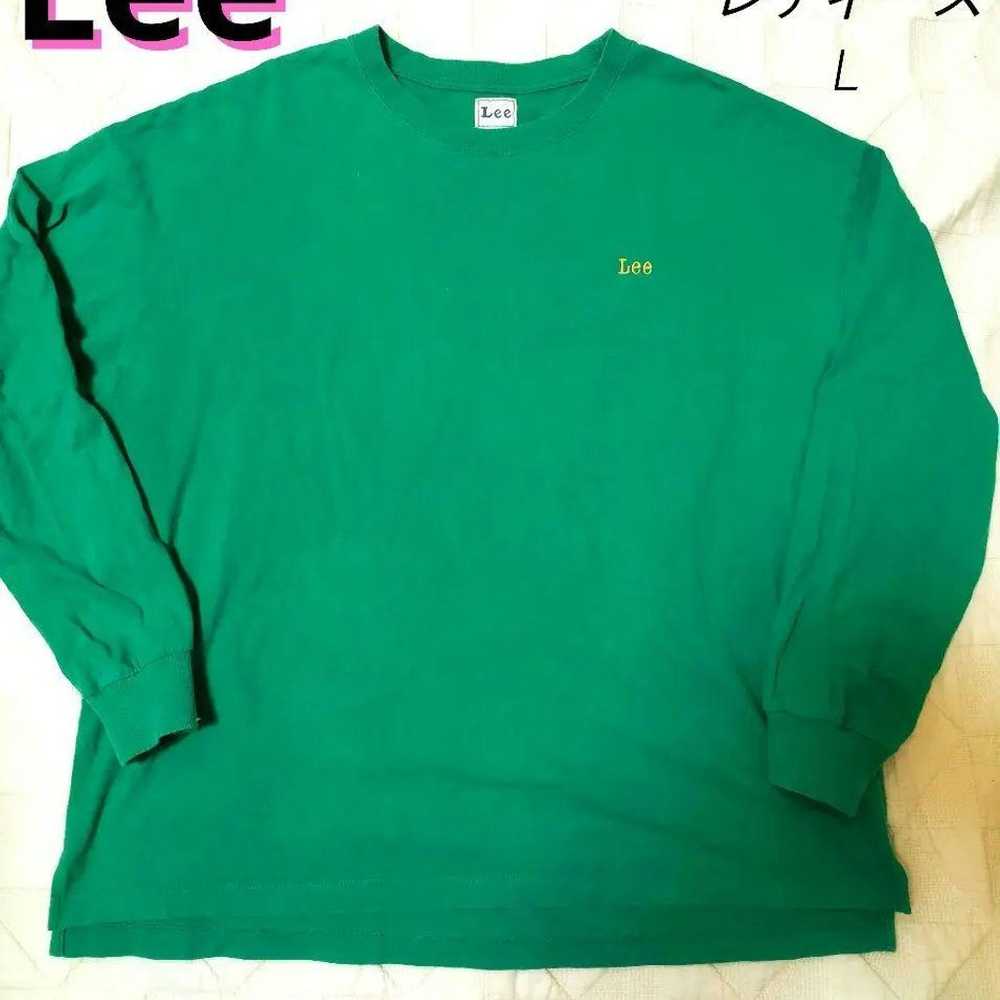 Lee / Ladies Long T / Size L / Oversized / Green … - image 1