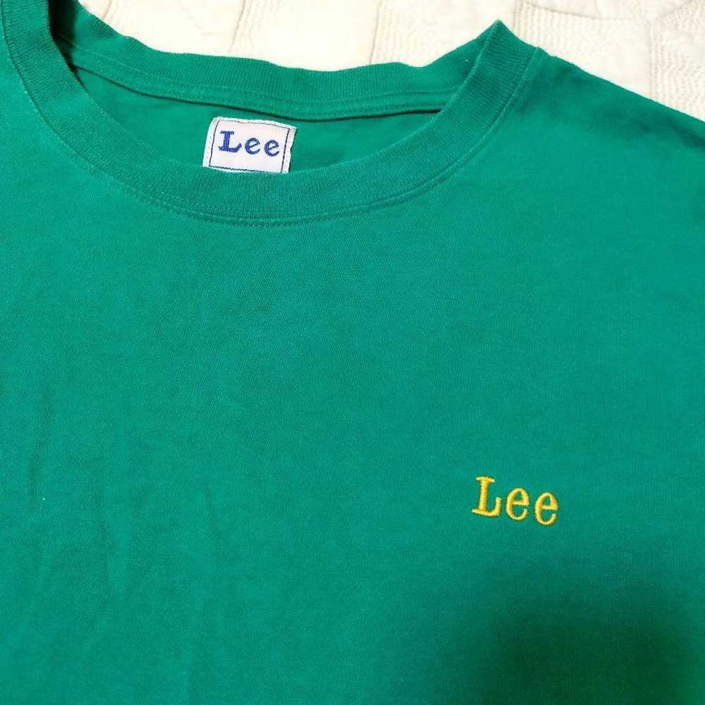 Lee / Ladies Long T / Size L / Oversized / Green … - image 2