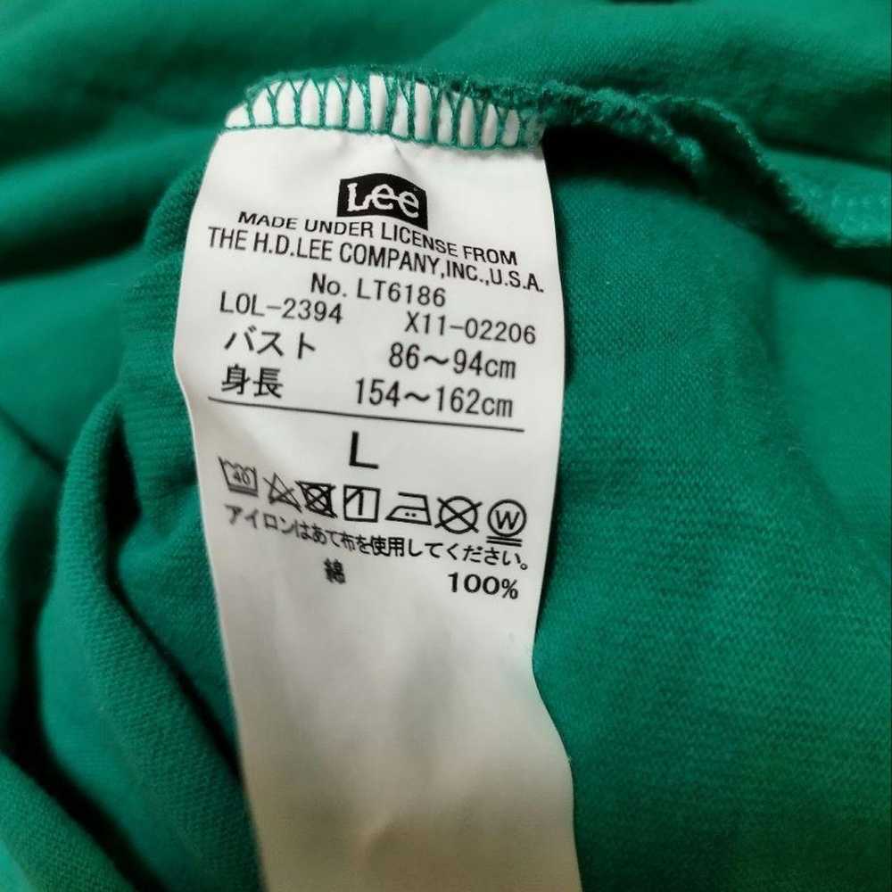 Lee / Ladies Long T / Size L / Oversized / Green … - image 5