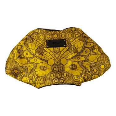 Alexander McQueen Manta silk clutch bag - image 1