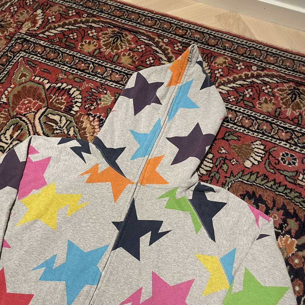 Bape BAPE - Star Pattern Full Zip Hoodie - Gem