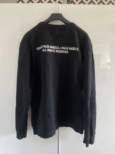 Palm Angels Palm angels x palm angels crewneck bla