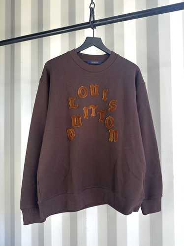 Louis Vuitton Tuffetage Applique Logo Sweatshirt