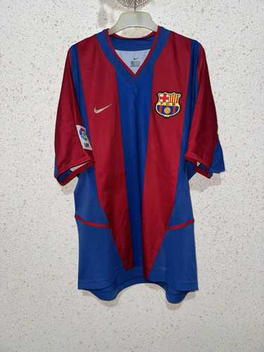 F.C. Barcelona × Nike × Vintage FC Barcelona 2002… - image 1