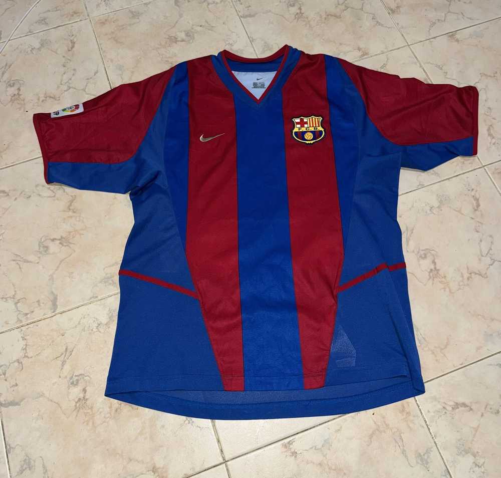 F.C. Barcelona × Nike × Vintage FC Barcelona 2002… - image 3